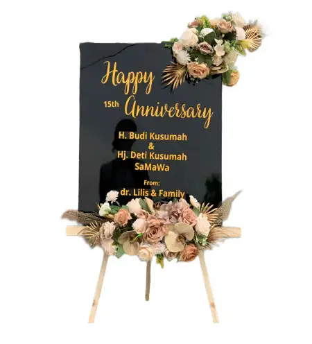 Papan Bunga Akrilik Cikareo Utara